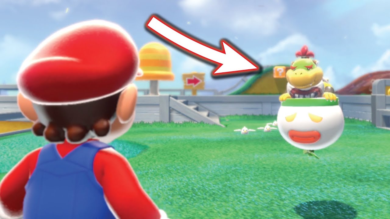 Что, если бы Боузер-младший был на уровнях Super Mario 3D World? [Модификация Super Mario 3D Worl...