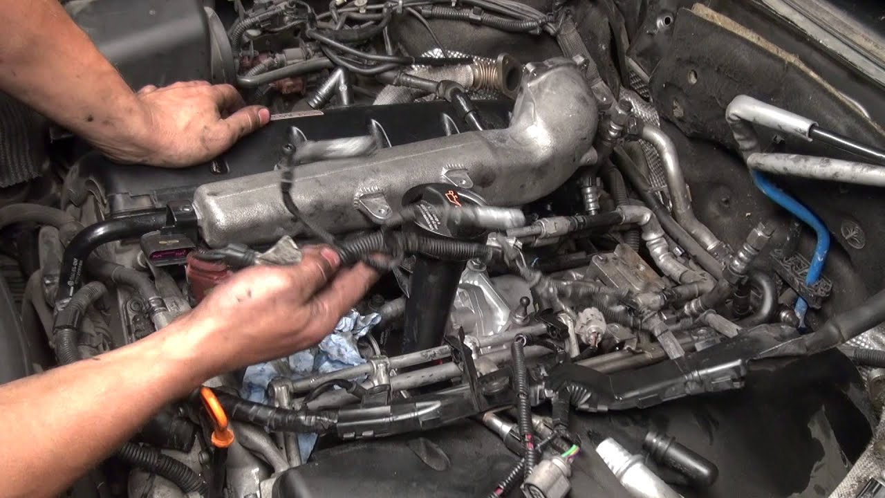 Touareg V10 5.0 wymiana alternatora