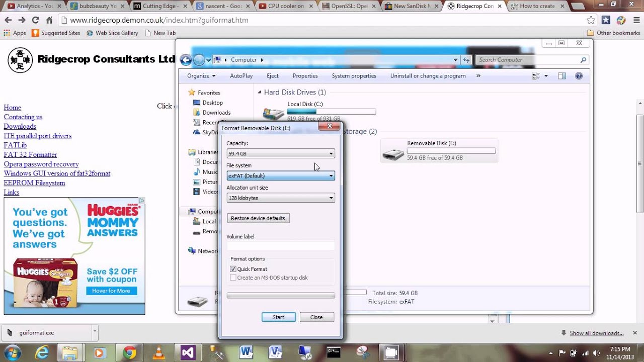 How To Use a 128GB or 64GB SD Card in a 32GB Phone with FAT32 File Format