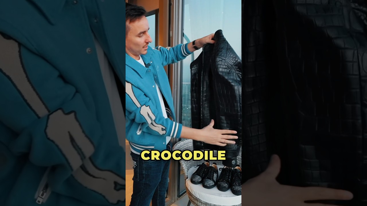 $50,000 crocodile jacket