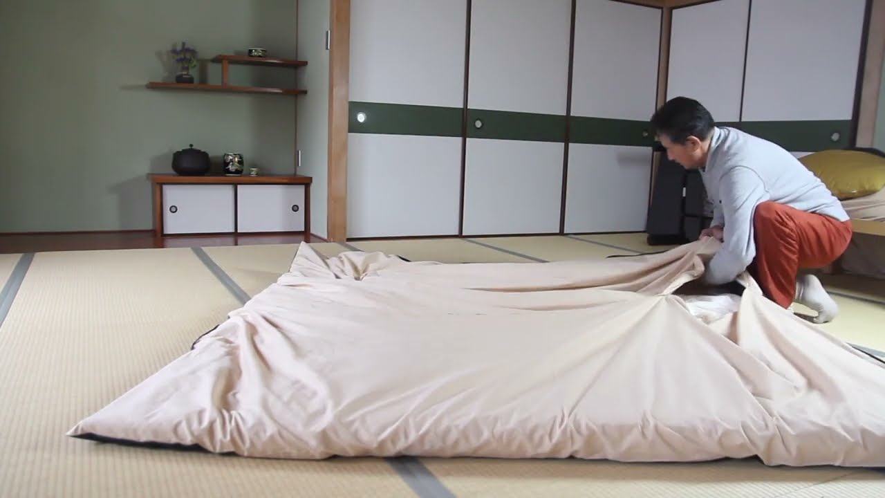 How to cover kotatsu futon