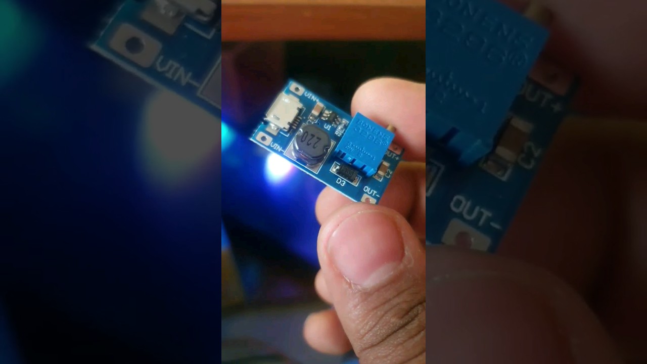 Boost Converter with Micro Usb port | Mini Boost Converter | DC step up conveter  #boost#DC-DC