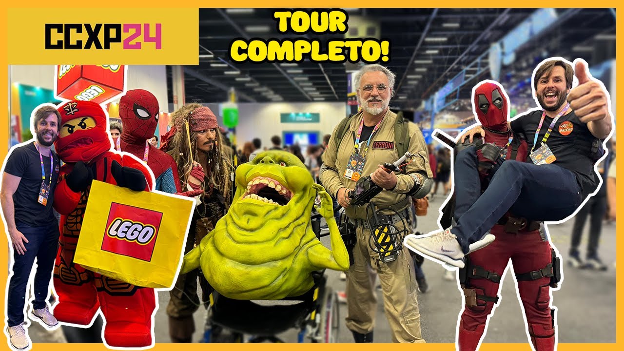CCXP 2024, A maior feira Geek do Brasil, Tour Completo