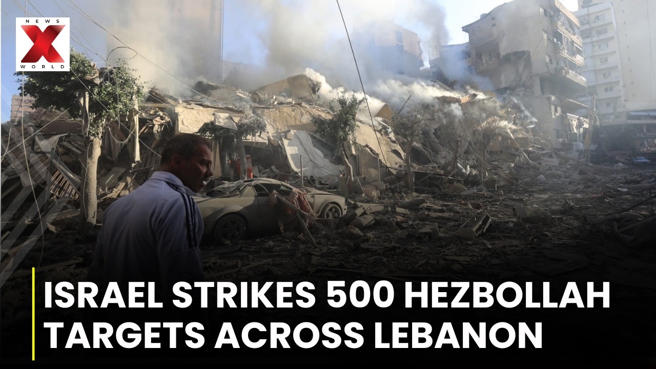 Israel Expands Lebanon Strikes, Hundreds Dead and Thousands Forced to Flee | NewsX World