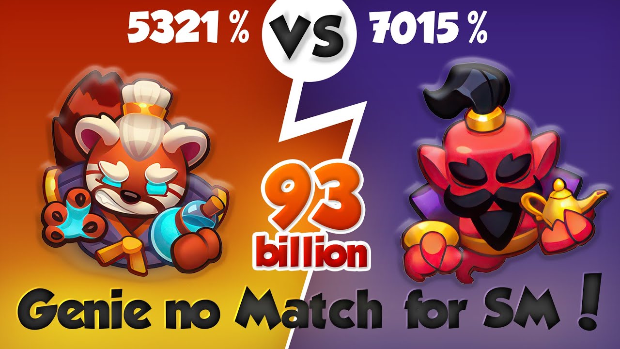 GENIE is no match for SM! 93 Billion | PVP Rush Royale