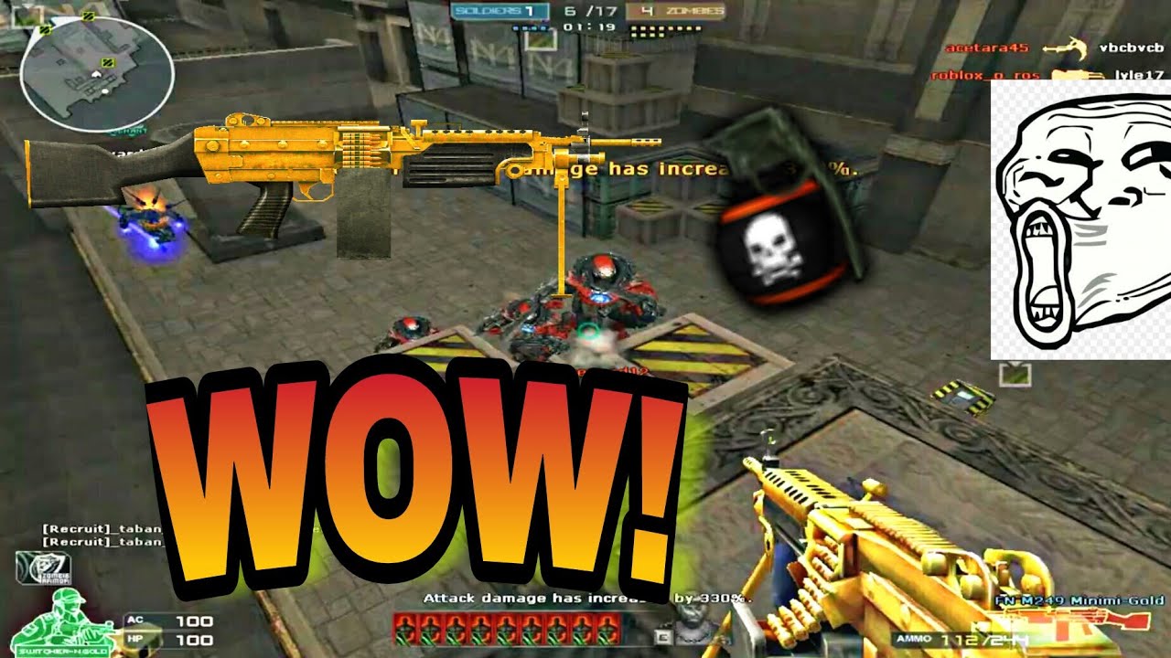 [ CF PH ] ~ MINIMI GOLD (Ambush Na!) | EJRMZombieYT