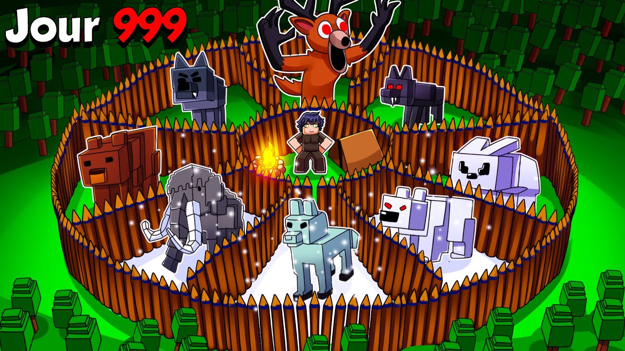 J'ai Construit une Base avec chaque Animal dans 99 Nuits dans la Forêt !