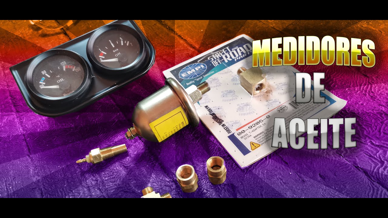 INSTALANDO los MEDIDORES de ACEITE para VOCHO | angel z