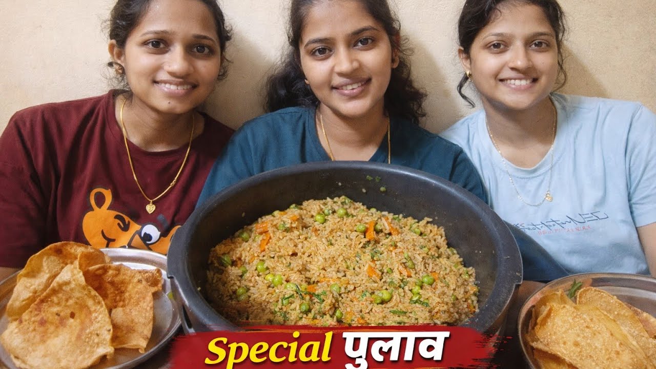 Day-12 आज केला पुलाव😋😋
