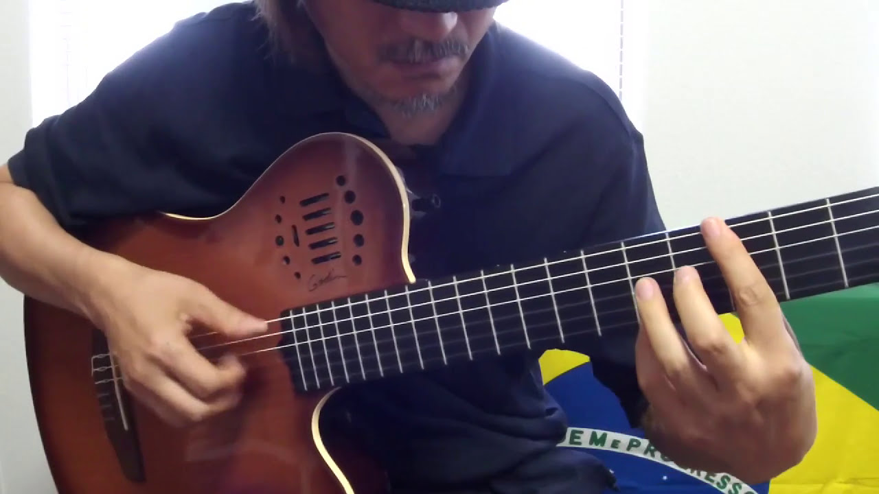 ♪Samba do Avião (Tom Jobim)　♪Song of the Jet - Guitar Solo - ソロギター　♪ジェット機のサンバ（アントニオ・カルロス・ジョビン）