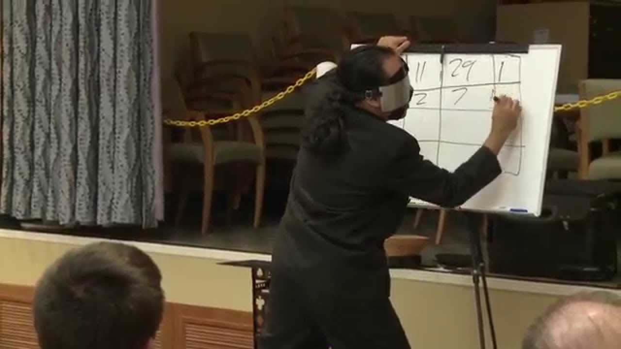 Robin Channing's Merlin Award Winning Blindfold Act