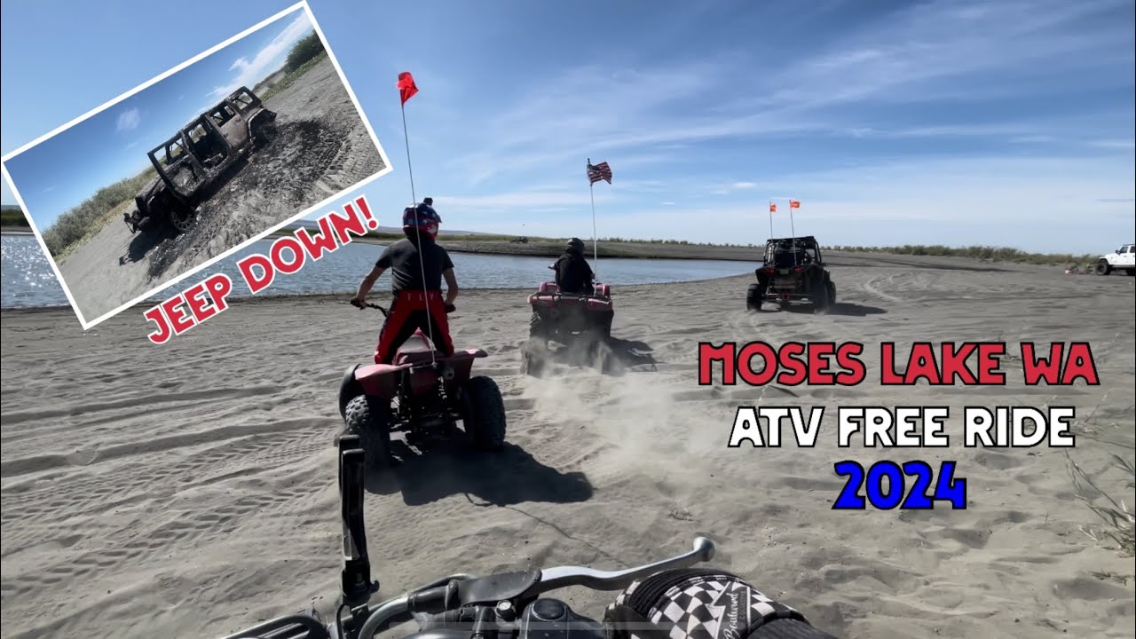 Moses Lake Sand Dunes ATV Free Ride 2024!