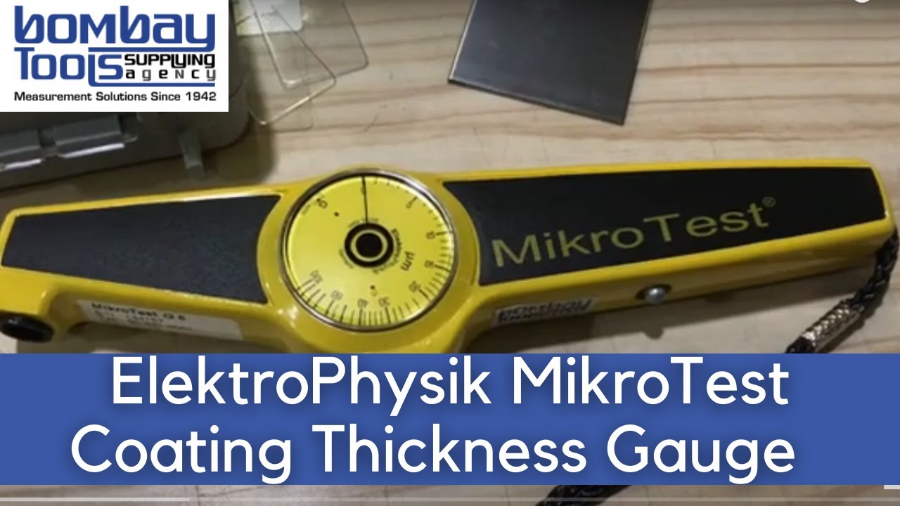 ElektroPhysik MikroTest coating thickness gauge | Bombay Tools