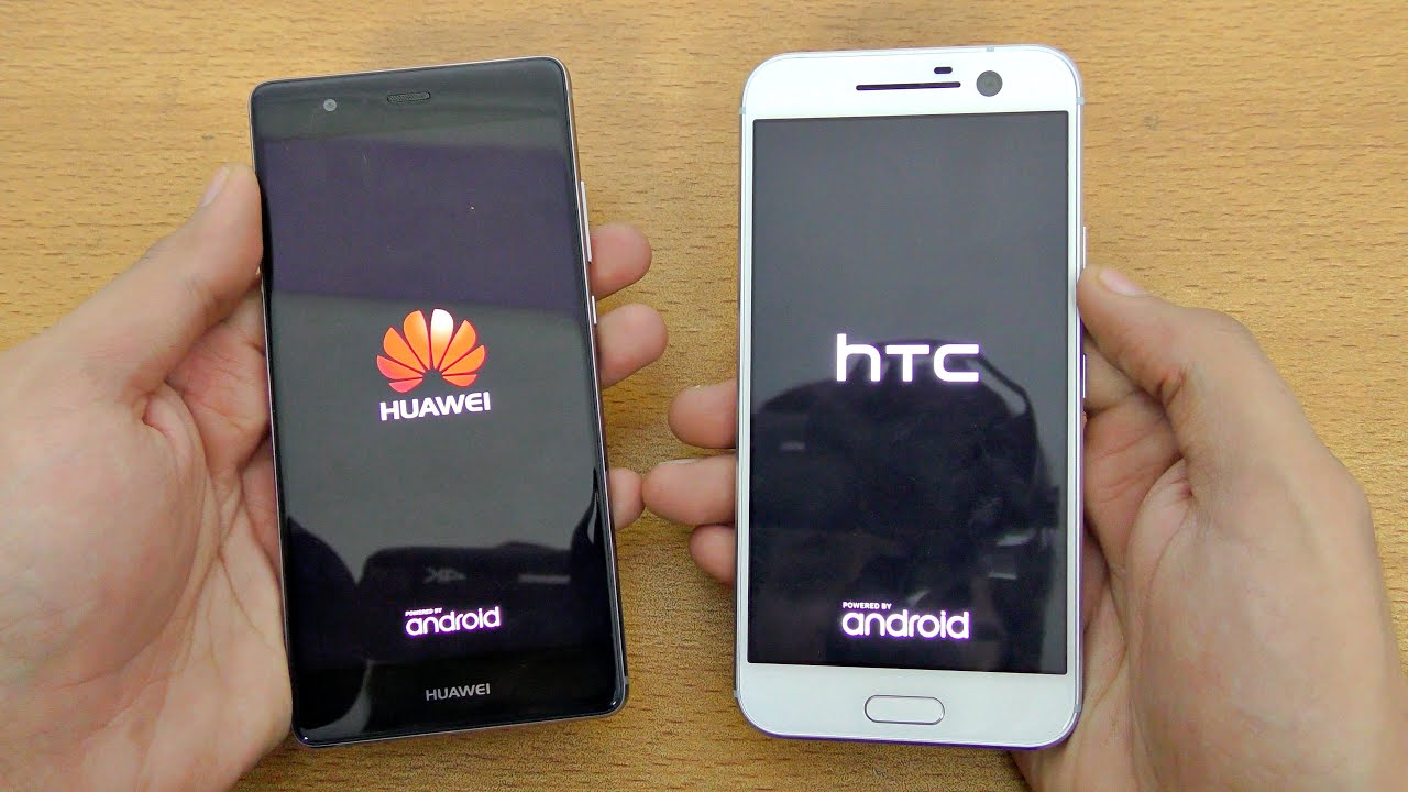 Huawei P9 vs HTC 10 - Speed Test! (4K)