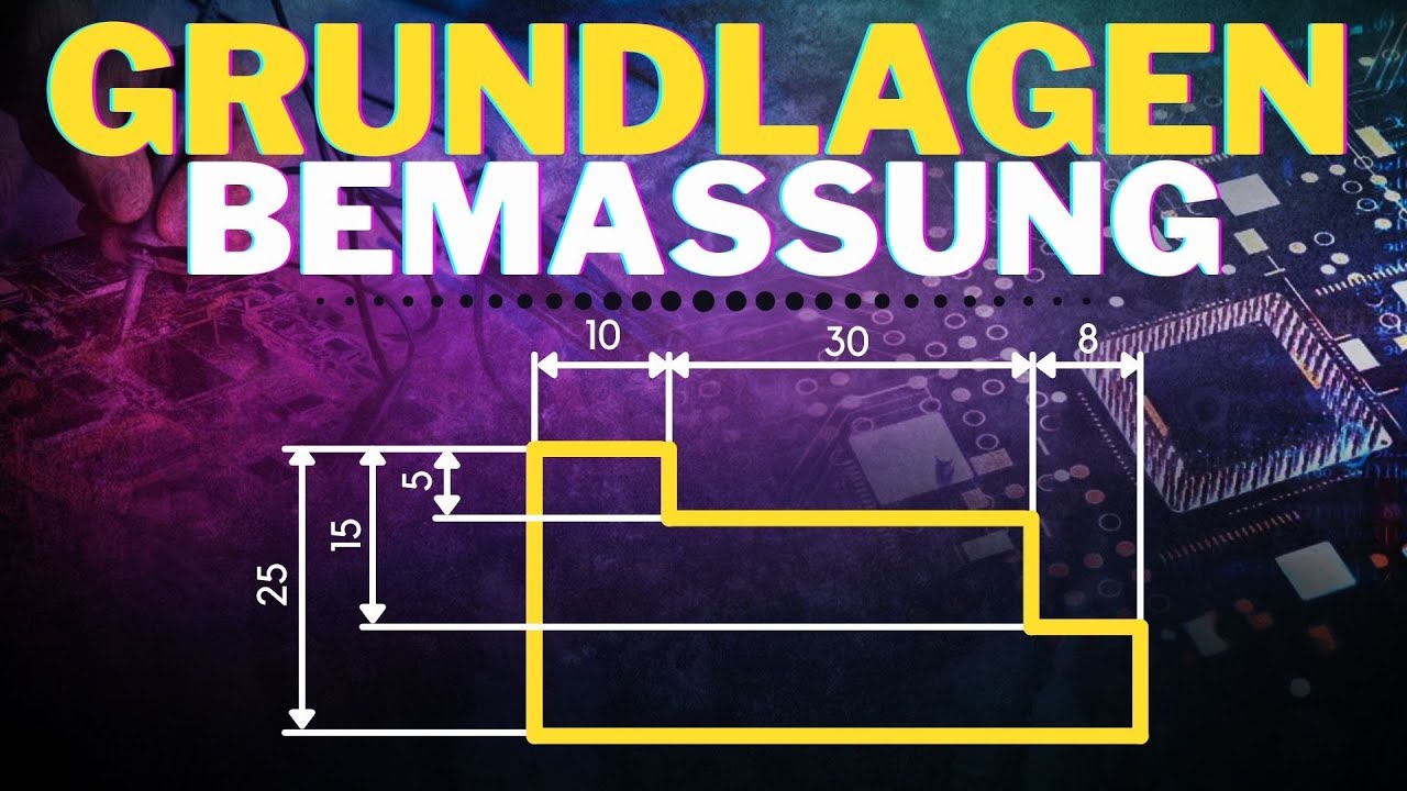 Grundlagen Bema&szlig;ung - technisches Zeichnen
