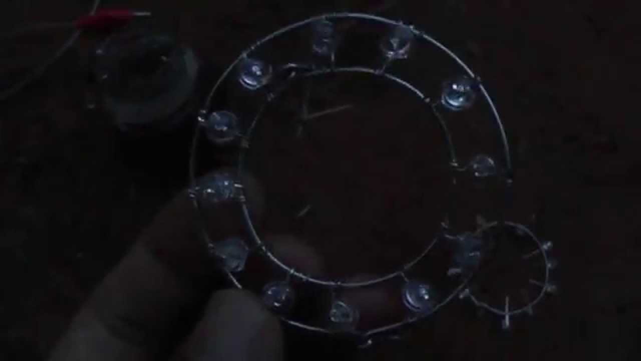 ...Lampara de Leds Artesanal ...O... mAz Joule Thief AlterNativO sin Toroide de Ferrita...