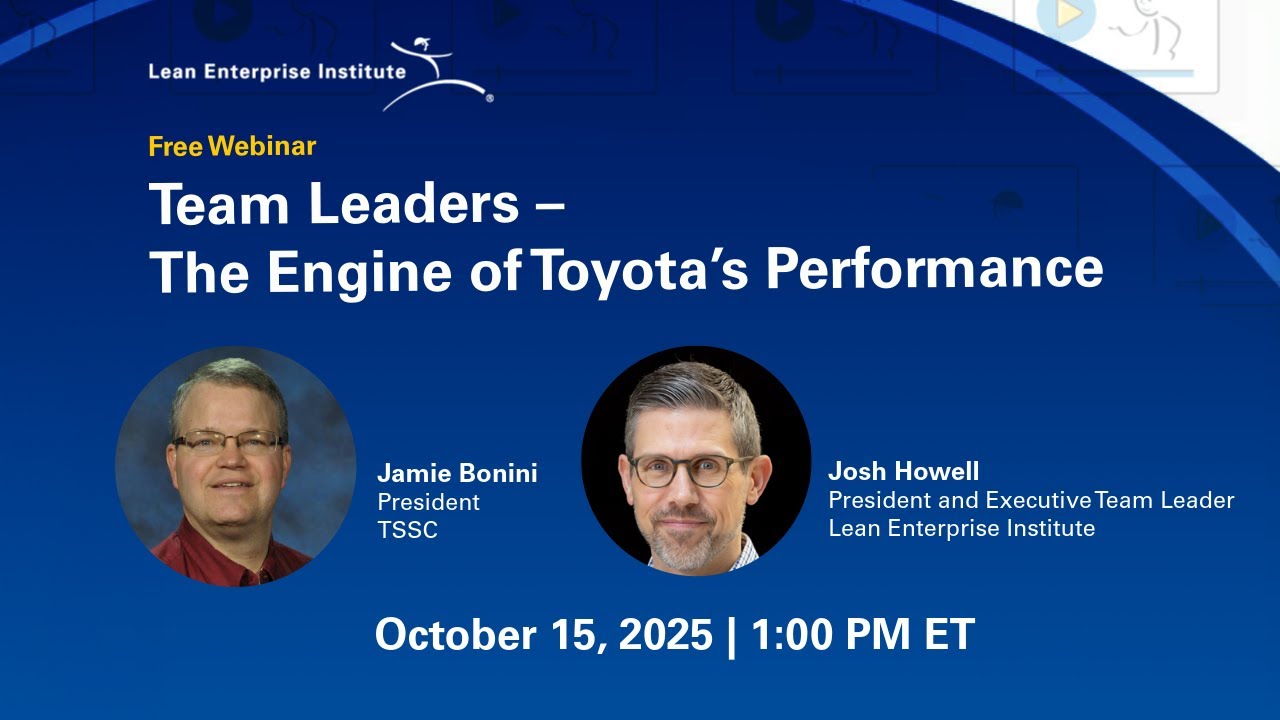 Team Leaders: The Engine of Toyota&rsquo;s Performance