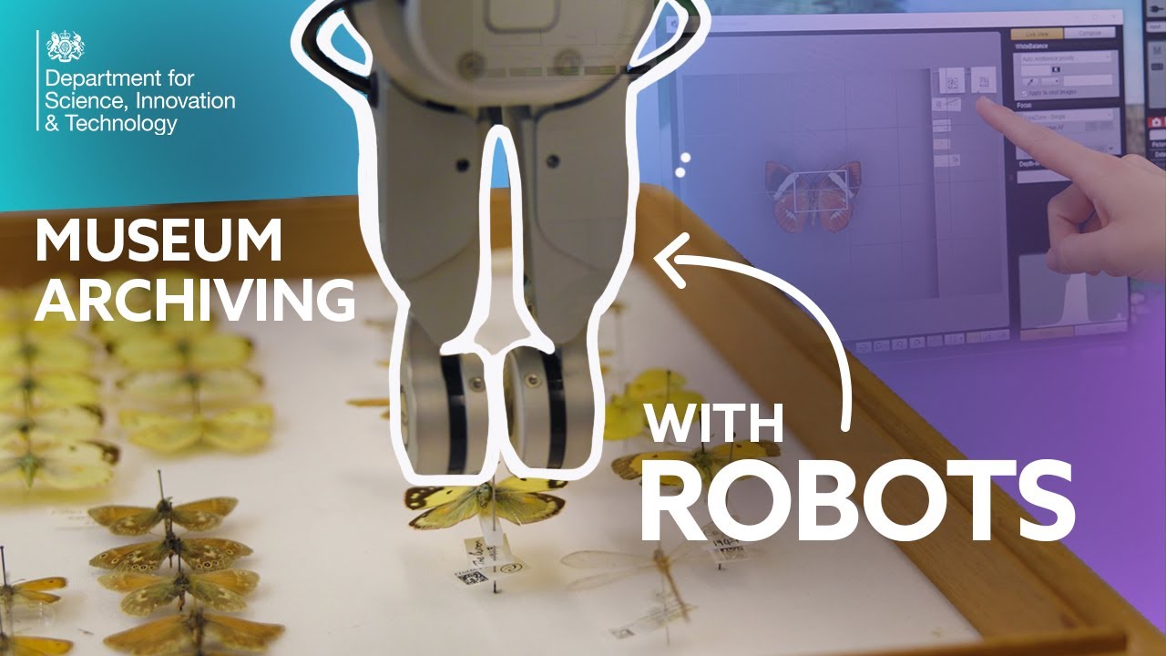 Robots at Work: Digitising London's Natural History Museum