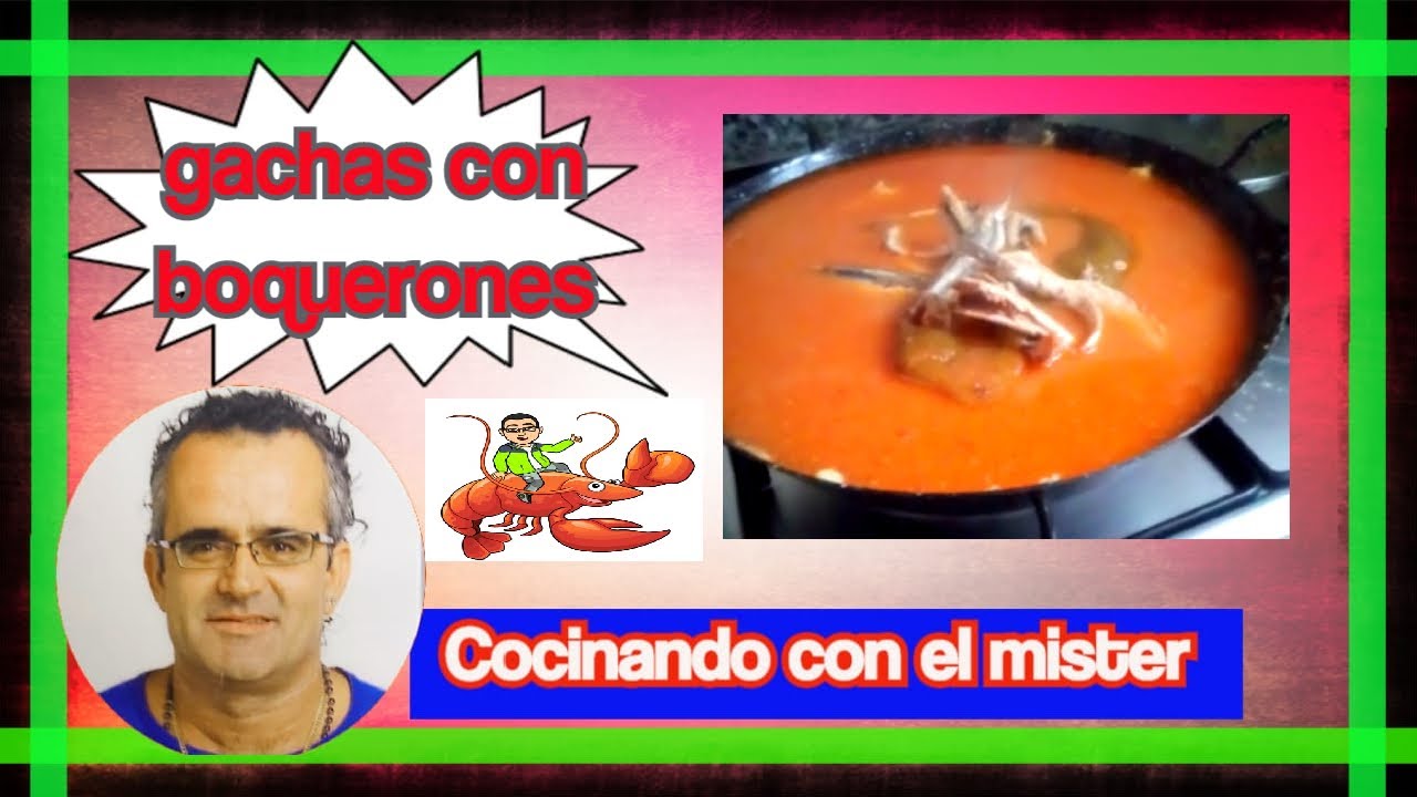 GACHAS DE BOQUERONES |HECHAS POR LA TITA  | RECETA ALMERIENSE