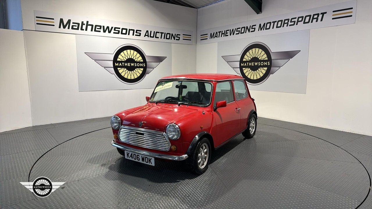 1992 ROVER MINI MAYFAIR | Mathewsons Classic Cars | Auction: 11, 12, 13 March 2026