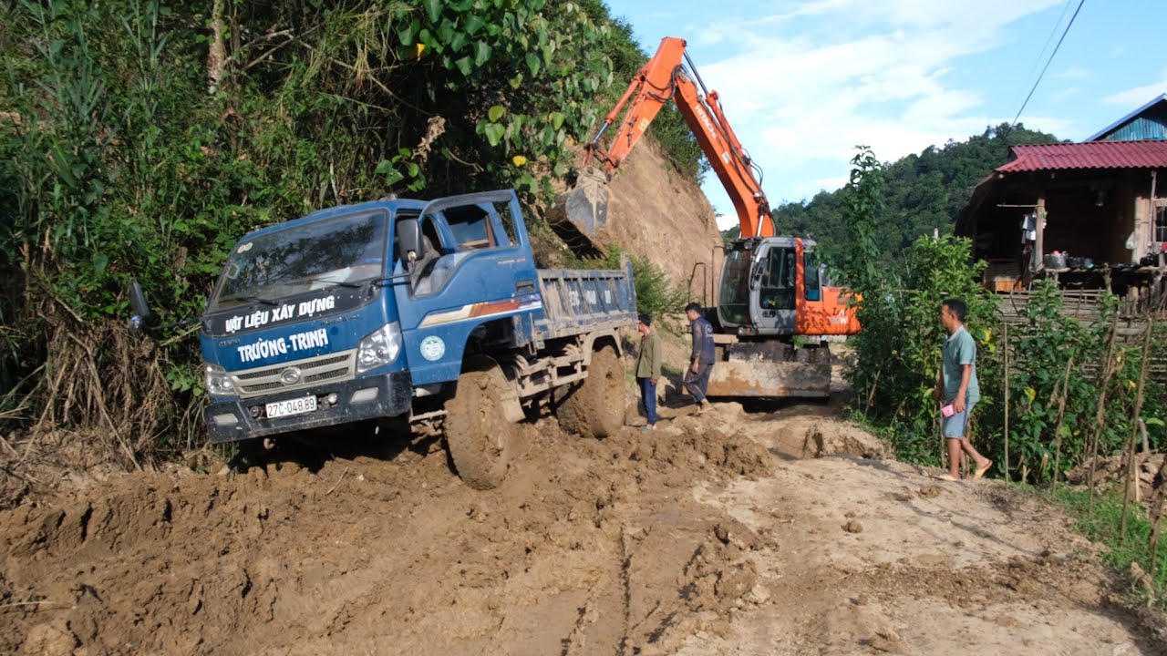 Car Rescue and Road Leveling l Forest Farm 