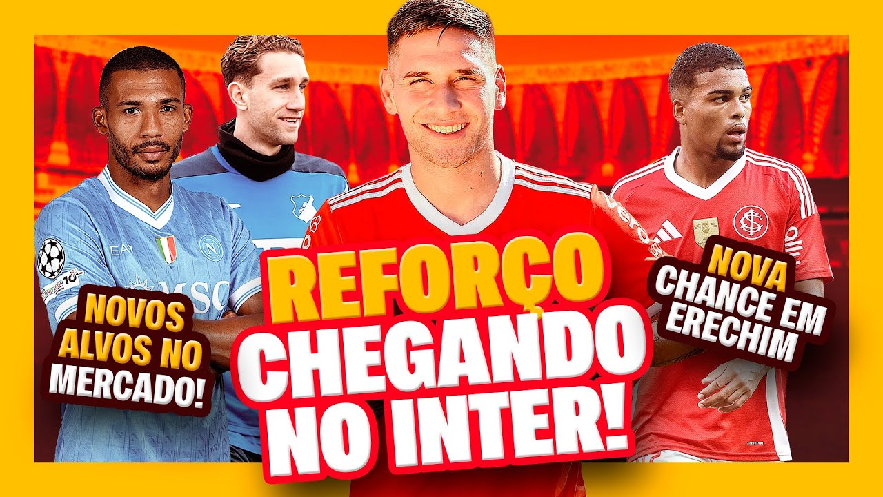🔴⚪️ #INTER VAI ANUNCIAR REFORÇO! | ALERRANDRO E ZAGUEIRO NA MIRA | JOVENS TERÃO CHANCE EM ERECHIM
