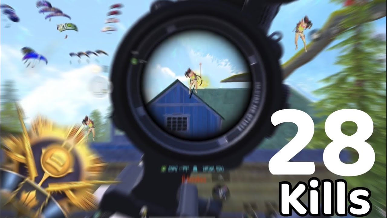 28 kills!!!😍 NEW SEASON BEST RUSH GAMEPLAY WITH M416 + MG3 COMBO 😱 PUBG Mobile - BGMI #pubgmobile