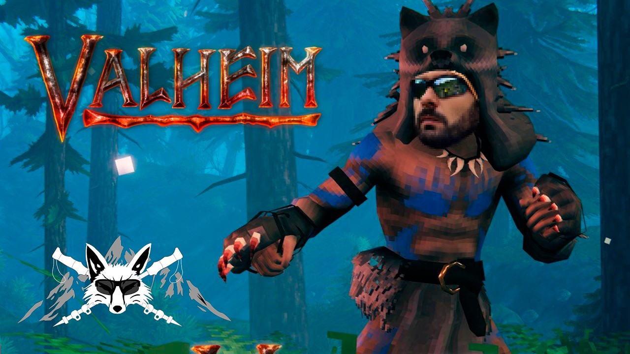 Valheim с интерактив модом! Лис Турист идёт в Вальгаллу
