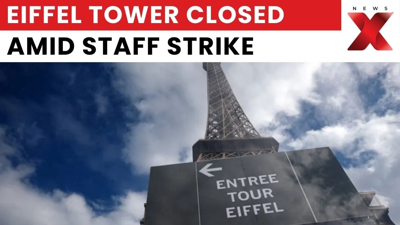Eiffel Tower Shut: Staff Strike Over Alleged BAPS Visit Controversy In Paris | NewsX