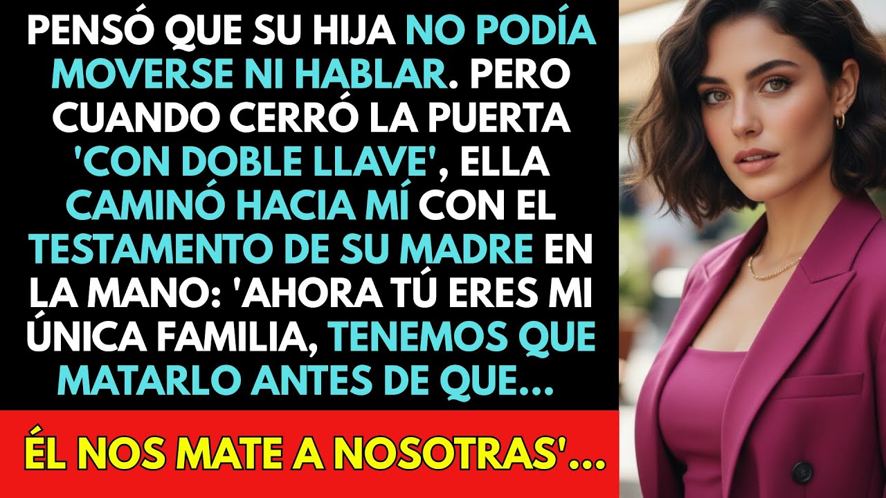 Mi Marido Me Dejó Con Su Hija 'Invalida' Para Irse Con Su Amante. Ella Se Levantó, Me Dio Un Arma Y