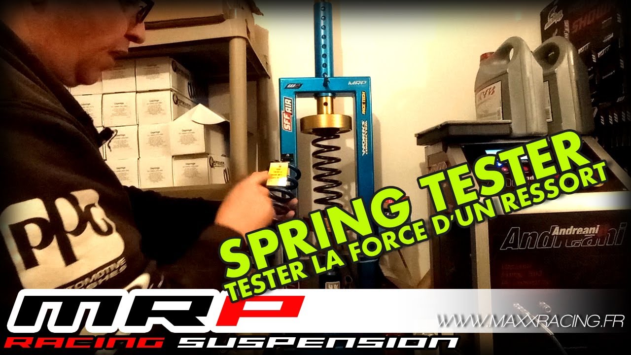 Suspension Spring Tester . Mesurer la force d'un ressort