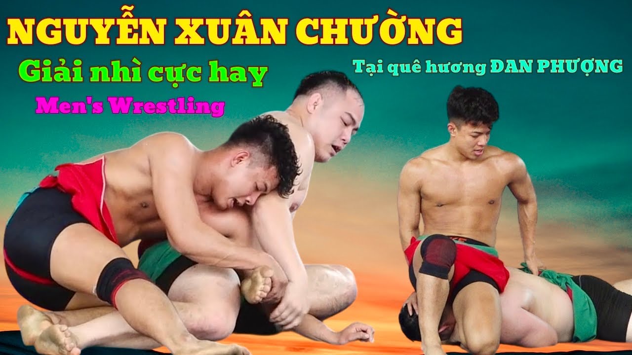 Đỗ Hữu Tuấn đánh mất giải nhì tại Hồng Hà Đan Phượng  Traditional Vietnamese Mens Wrestling 
