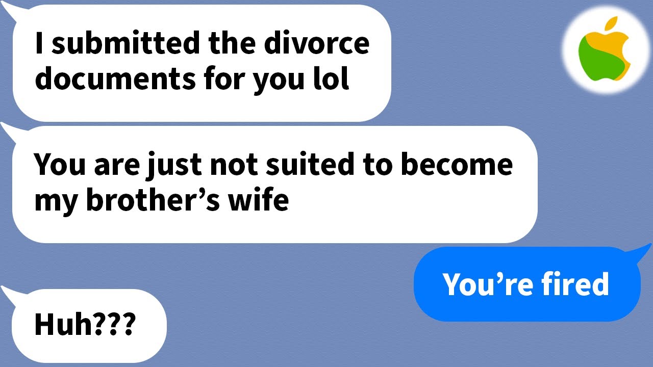 【Apple】 My sister-in-law is in love with my husband...
