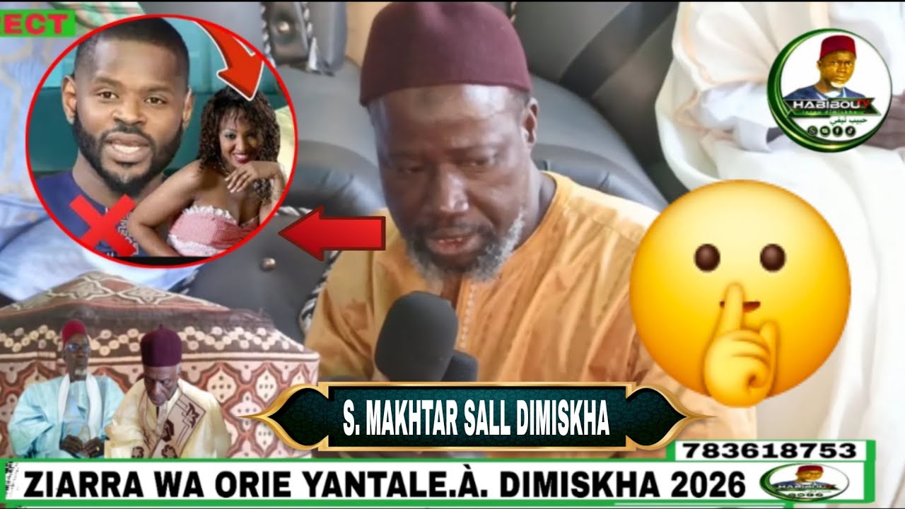 🛑👂👈😭ZIARRA WA ORIE YANTALE À DIMISKHA AVEC SERIGNE MAKHTAR SALL DIMISKHA HABIBOU TV LEROU DIMISKHA 