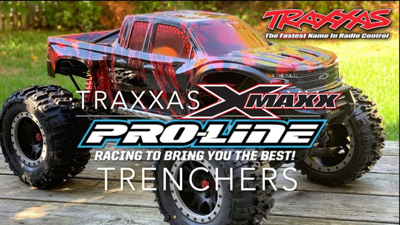 Traxxas X-Maxx (Proline Trenchers WOW!)