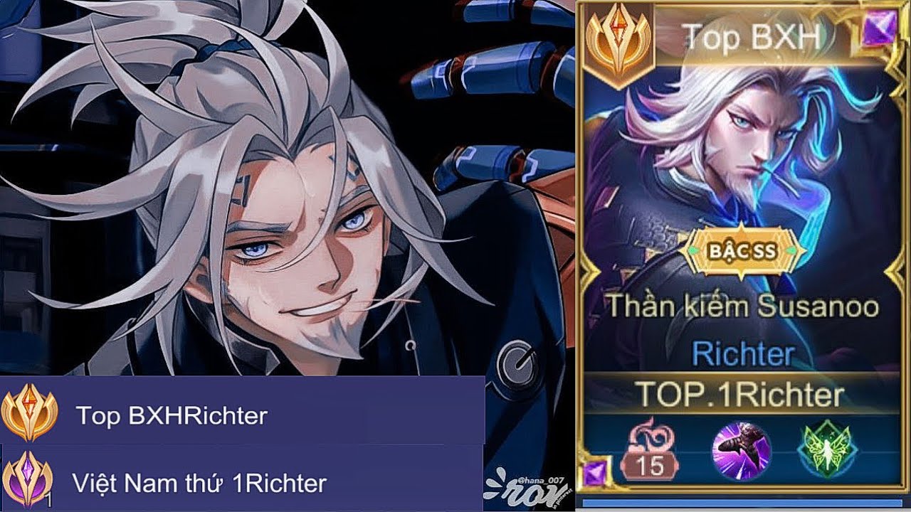 TOP.1 Richter - H&agrave;nh Tr&igrave;nh Leo Rank Cận TD Bằng 1 Champ Richter Duy Nhất Từ 90s L&ecirc;n 150s || Ng&agrave;y 1