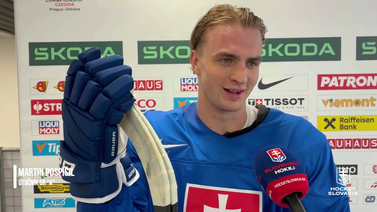MS 2024: Slováci v Ostrave prvýkrát trénovali, Pospíšil: Cítil som sa super