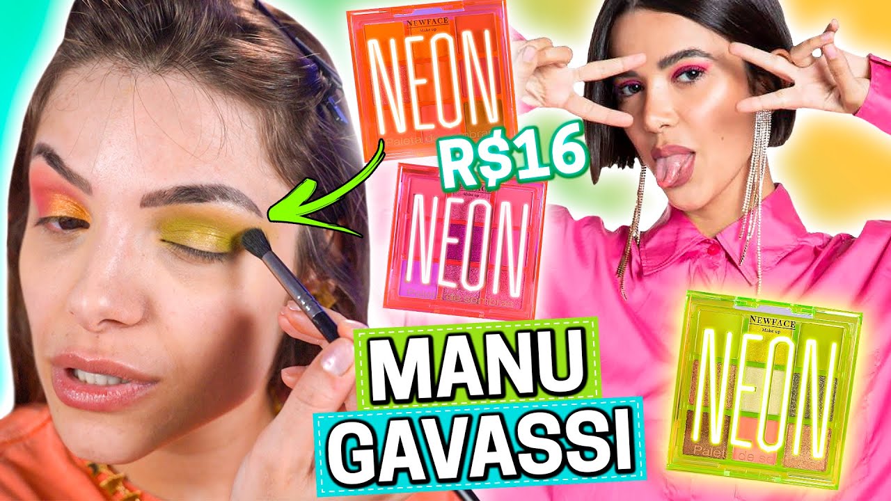TESTEI as PALETAS da MANU GAVASSI de R$ 16 | TESTEI TUDOWWW