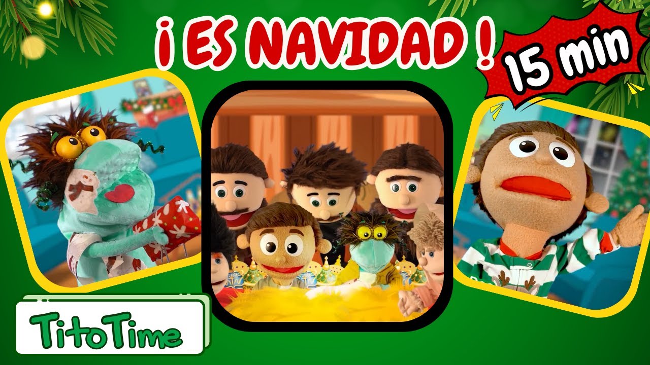 Especial Navideño Tito Time | Tradiciones, Historia de la Navidad y Canción para Niños