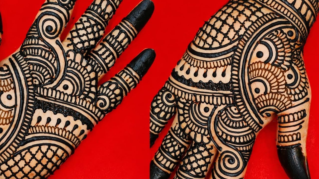 New stylish bridal mehndi design| easy mehndi design| mehndi| mhndi ka design| heena| Eid| mehandi