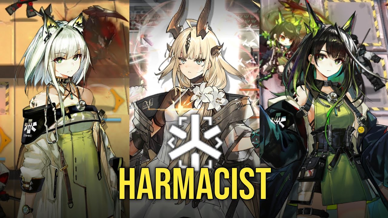 Every 'Harmacist' Operators in Arknights