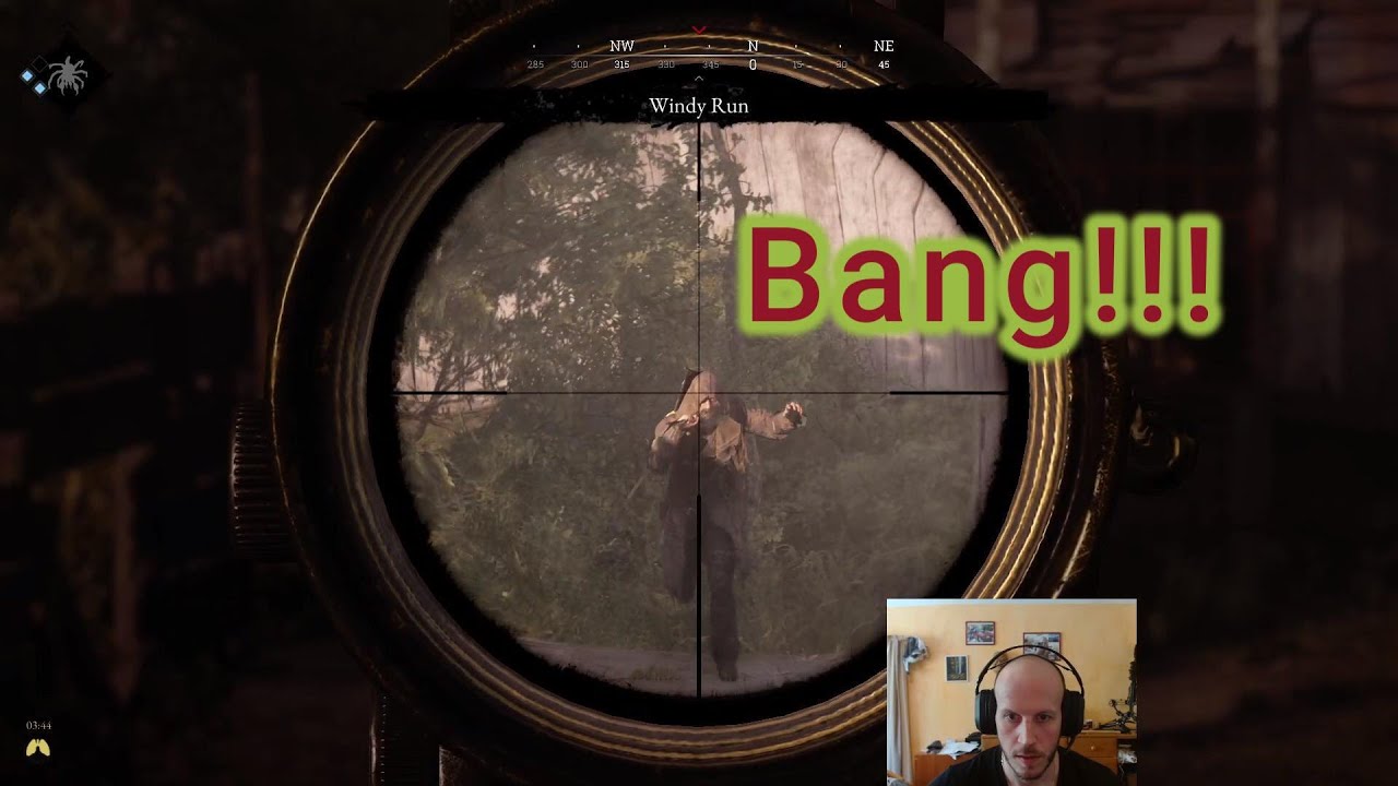 Hunt Showdown cocky camper sniper