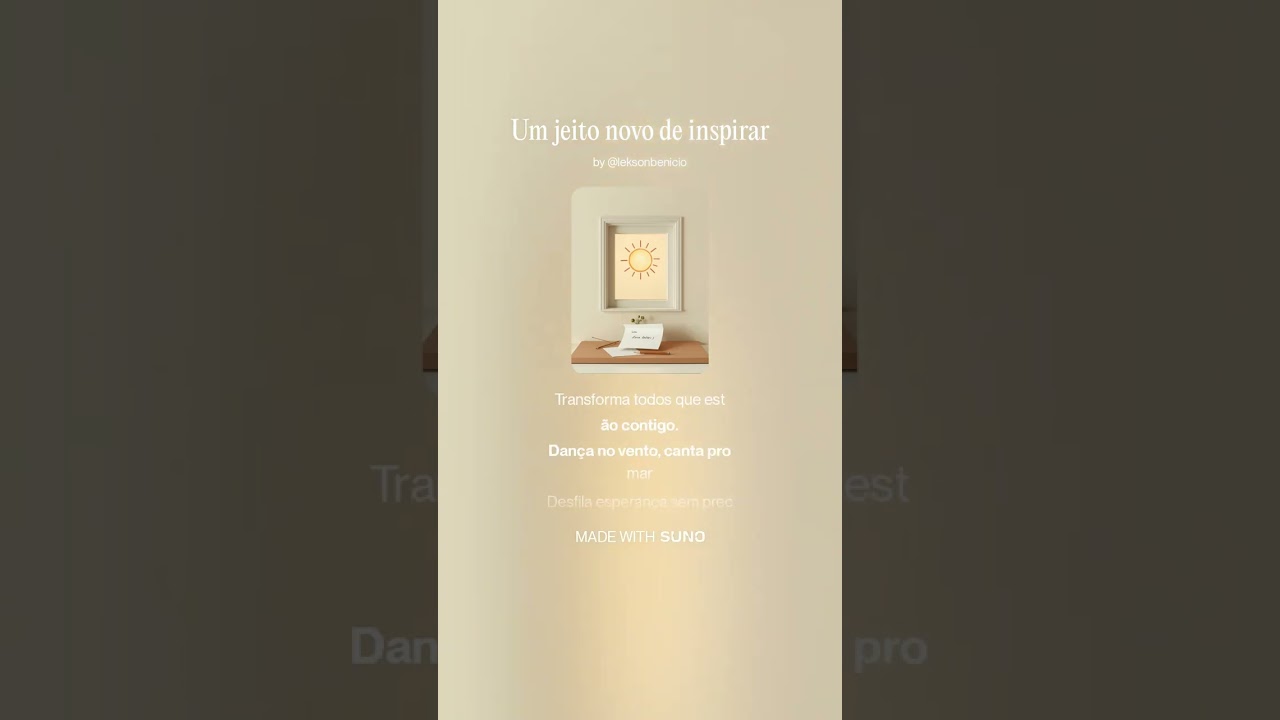 Um jeito novo de inspirar