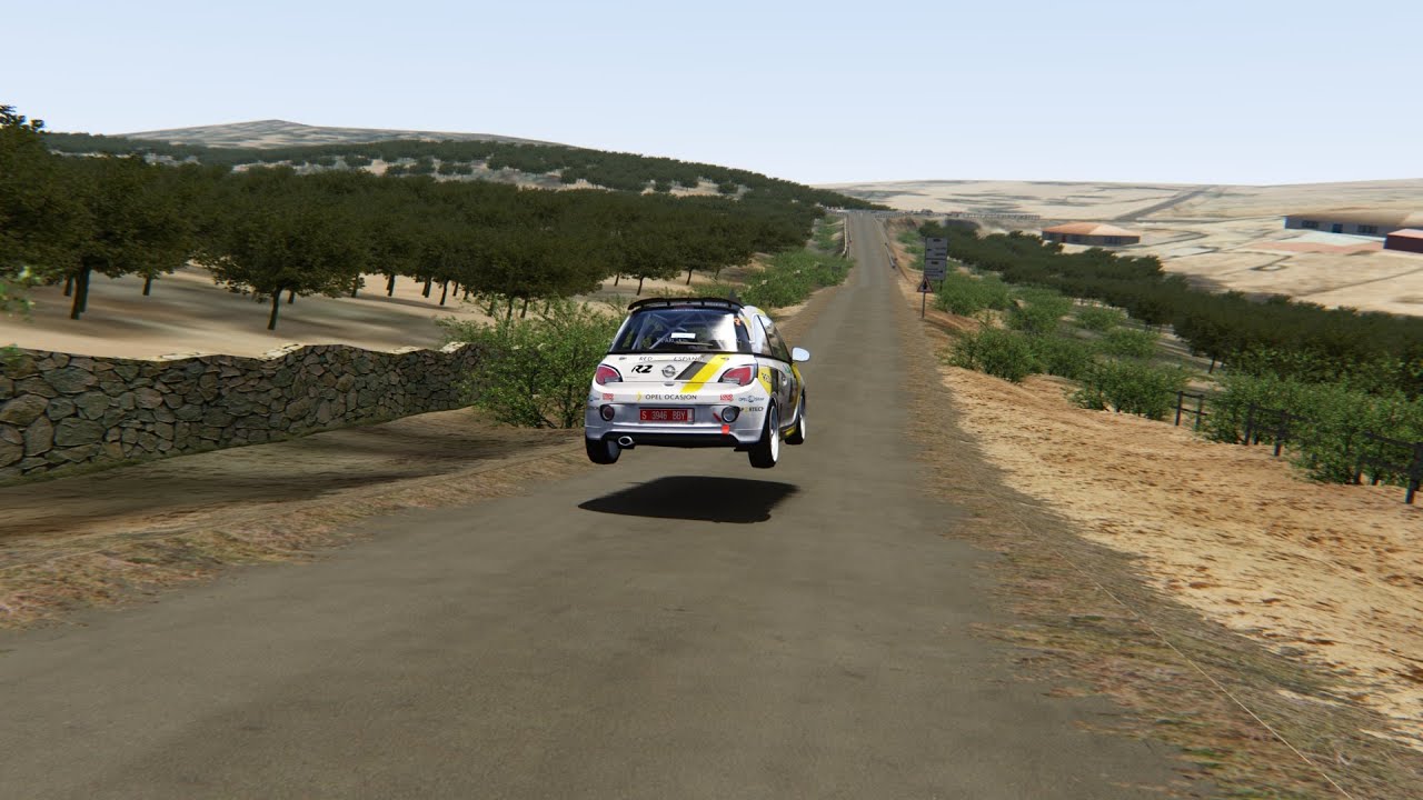 Tramo de Feria // Assetto Corsa (PC) // Ed. Rallysprint Villa de Feria // Opel Adam R2