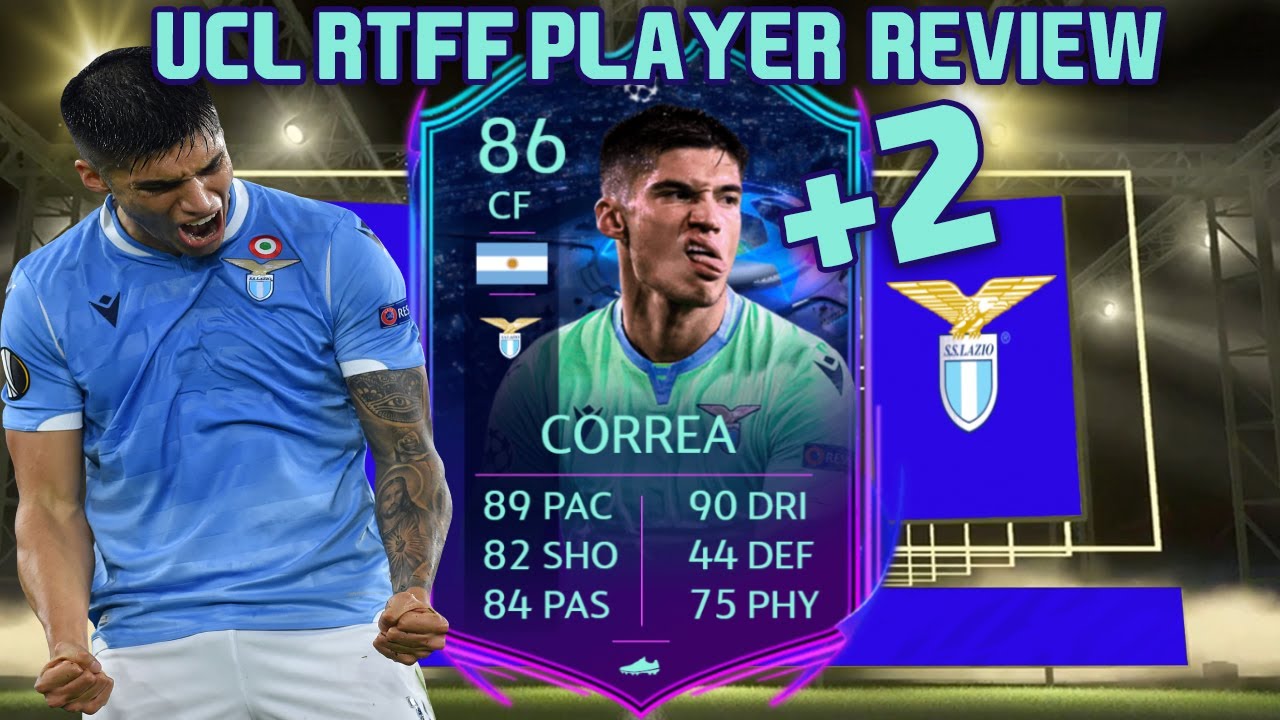 +2 UPGRADE! 86 RTTF JOAQUIN CORREA PLAYER REVIEW! FIFA 21 ULTIMATE TEAM