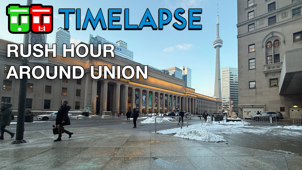 TT Timelapse - Rush Hour Around Union Station (TRAILER - VIDEO ON THE NEW CHANNEL)