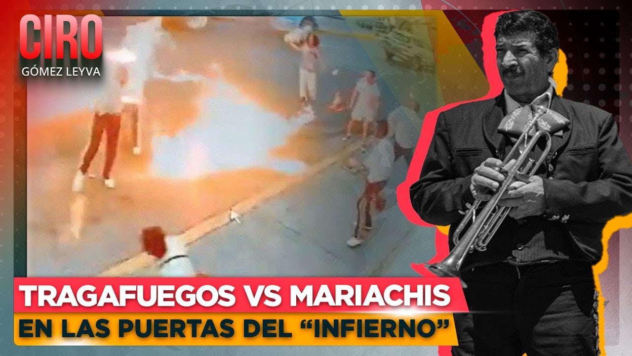 Mariachis fueron quemados por un tragafuegos afuera de una taquería en Morelia, Michoacán | Ciro