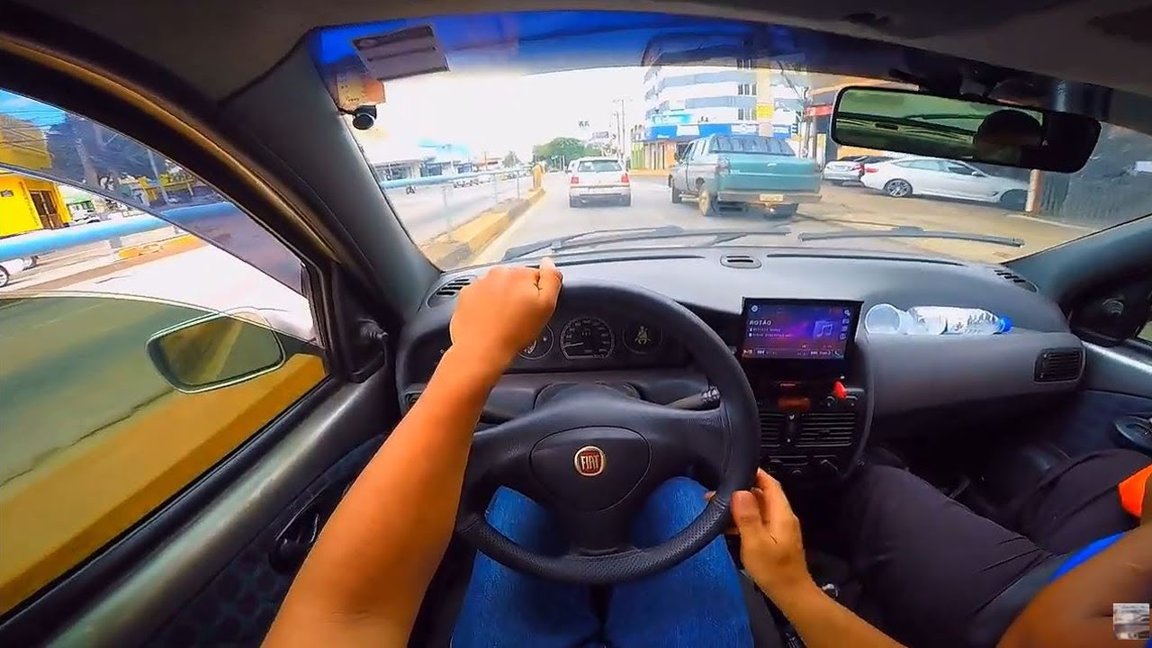 Vale a Pena Comprar Palio 1.0 1999? - Fiat Palio CarroVlog Onboard POV Gopro