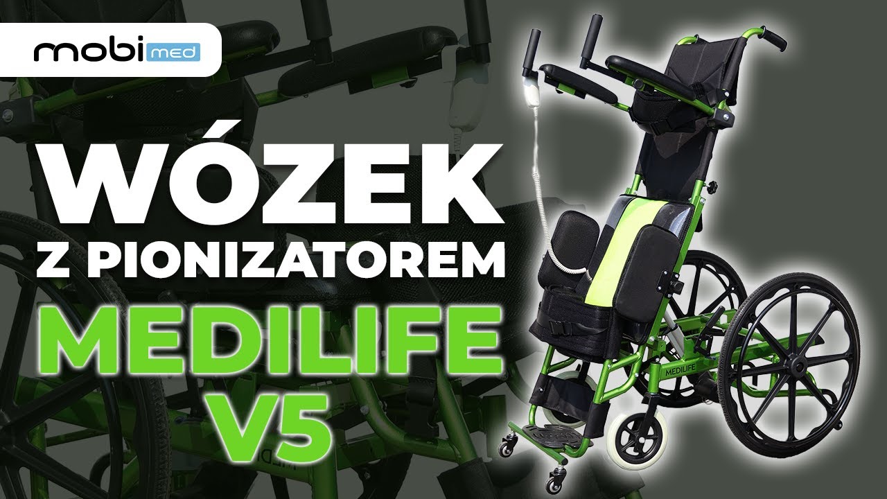Pionizator elektryczny i w&oacute;zek inwalidzki w jednym! Medilife V5 DOFINANSOWANIE NFZ 2025
