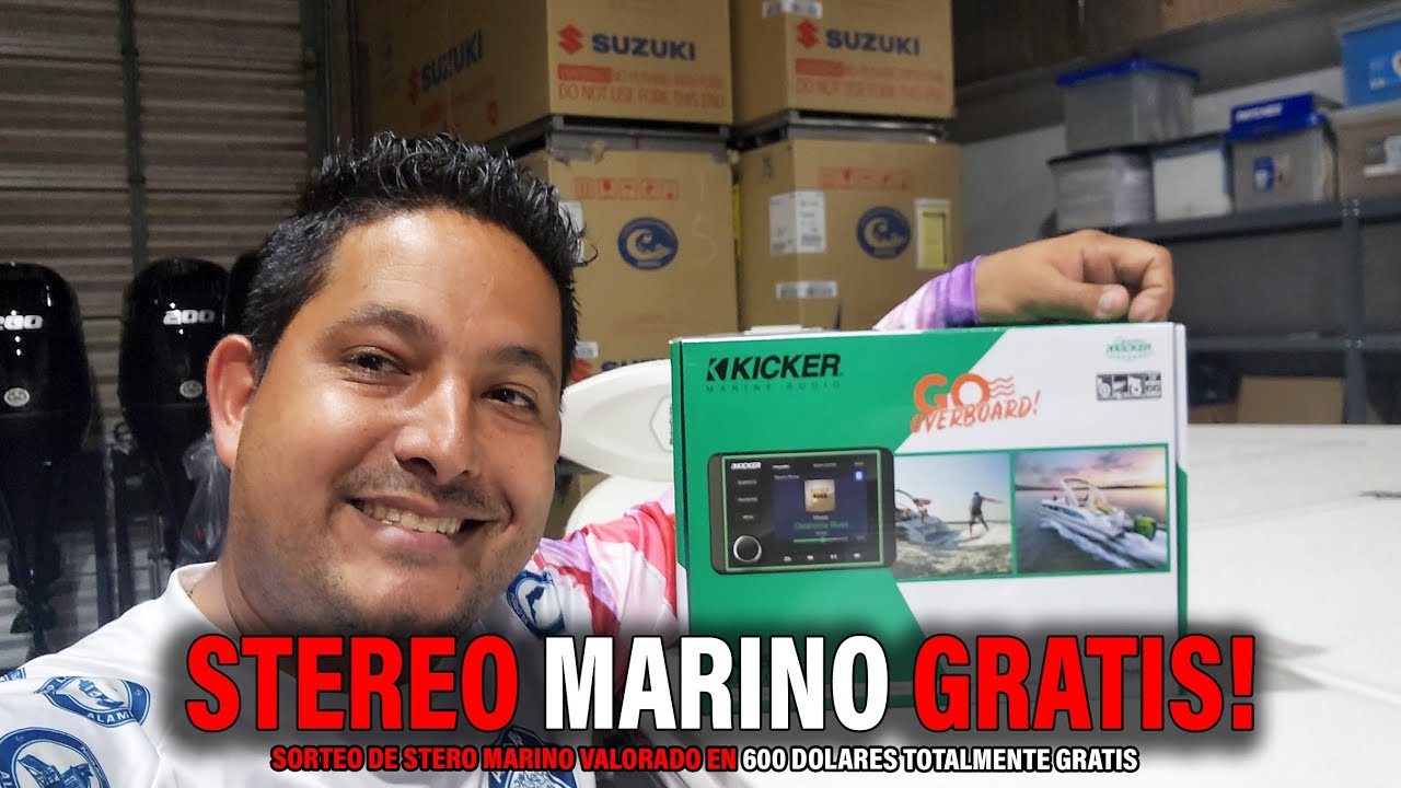 🎁 Stereo 100% Gratis Reproductora de barco 🎁